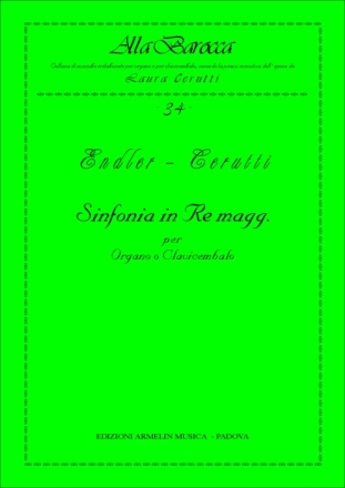 Endler, Johann Samuel Concerto in Re. Trascrizione per Organo o Clavicembalo