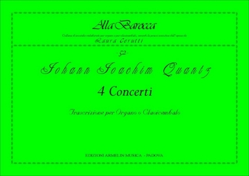 Quantz, Johann Joachim, Concerti, vol. 1. Trascrizione per Organo o Clavicembalo