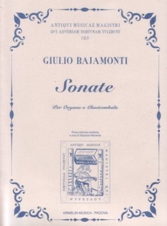 Bajamonti, Giulio Sonate per organo.