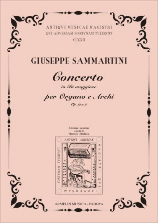 Sammartini, Giuseppe Concerto in Fa magg. per Organo e orch. op. 9 n. 2