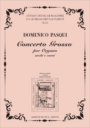 Pasqui, Domenico Concerto grosso per Organo e orch.