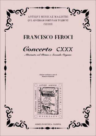 Feroci, Francesco Concerto CXXX per 2 Organi