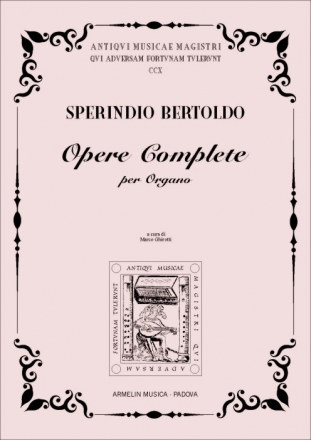 Bertoldo, Sperindio Composizioni  per Organo