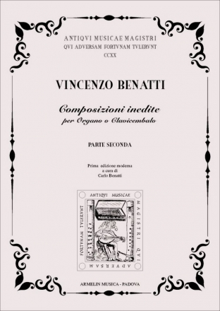 Benatti, Vincenzo Composizioni inedite per Organo vol. 2