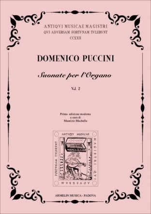 Puccini, Domenico Sonate per Organo vol. 2