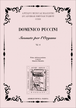 Puccini, Domenico Sonate per Organo vol. 4