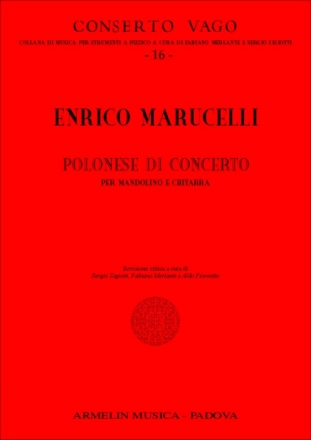 Marucelli, Enrico Polonese da Concerto. Per Mandolino e Chitarra