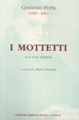 Porta, Costanzo Mottetti a 4 voci dispari. 33 composizioni.