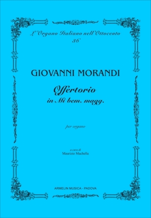 Morandi, Giovanni Offertorio in Mi bem. magg. per organo