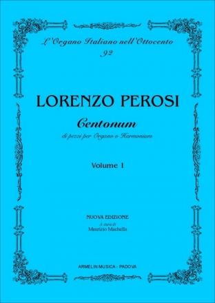 Perosi, Lorenzo Centonum di pezzi per organo o harmonium, vol. 1