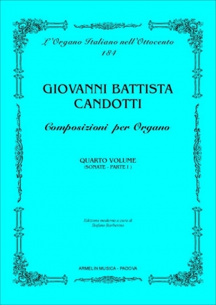 Candotti, Giovanni Battista Composizioni per Organo, vol. 4