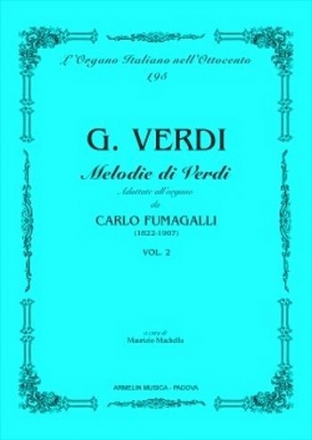 Melodie di Verdi vol.2 per organo