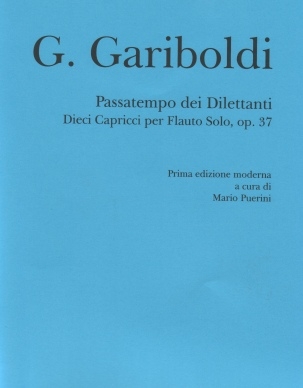 Gariboldi, Giuseppe Passatempo dei dilettanti, op. 37. Per flauto solo