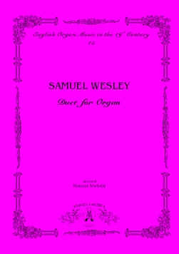 Wesley, Samuel Duet for the Organ