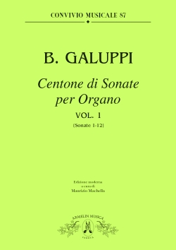 Galuppi, Baldassare Centone di Sonate per Organo, vol. 1