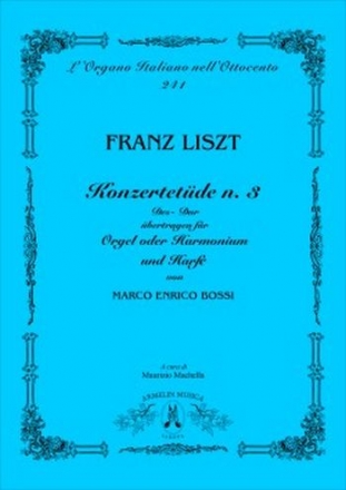 Liszt, Franz Konzertetde n. 3, Des-dur bertragen fr Orgel oder Harmonium und Har