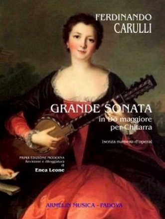 Carulli, Ferdinando Grande Sonata per Chitarra in Do maggiore (s.n. d'opera)