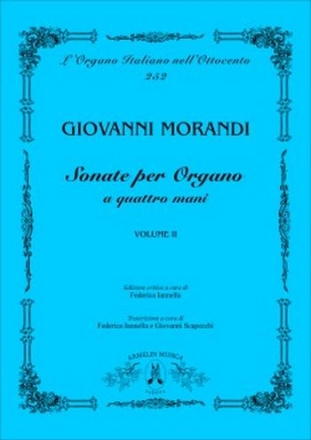 Morandi, Giovanni Sonate per organo a 4 mani, Volume 2