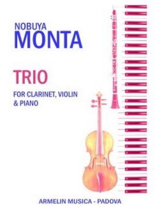 Trio for clarinet, violin and piano score and parts