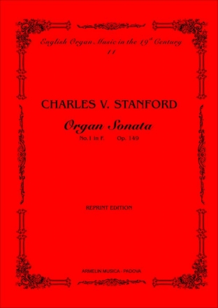 Stanford, Charles Villiard Organ Sonata n. 1 in F, op 149