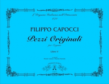 Capocci, Filippo Pezzi originali per organo, vol. 5