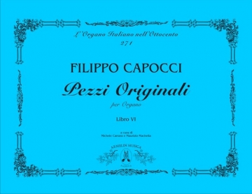 Capocci, Filippo Pezzi originali per organo, vol. 6