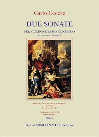 Cecere, Carlo Due sonate per violino e basso. In si bemolle maggiore e in do maggior