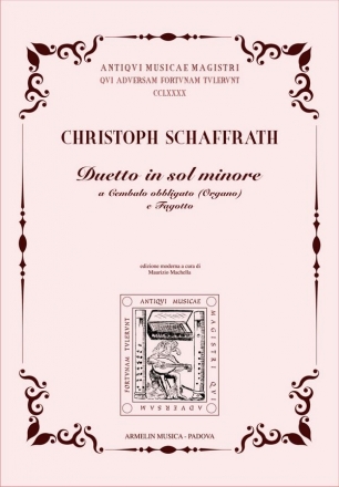 Schaffrath, Christoph Duetto in sol minore per Cembalo obbligato (Organo) e Fagotto