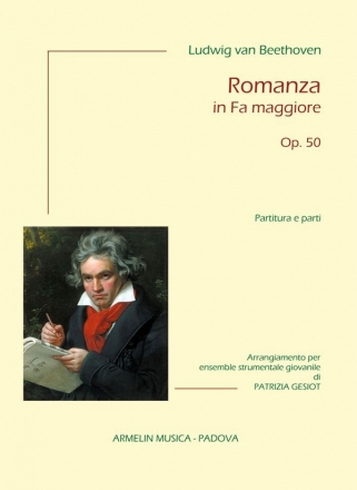 Beethoven, Ludwig van Romanza in Fa maggiore op. 50. Partitura e parti