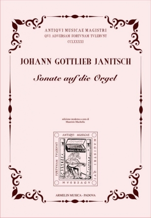 Janitsch, Johann Gottlieb Sonnate auf die Orgel