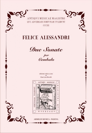 Alessandri, Felice Due Sonate per cembalo