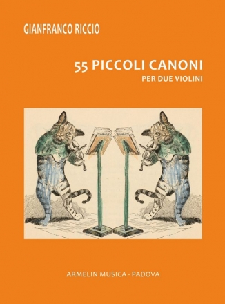 Riccio, Gianfranco 55 Canoni per due violini