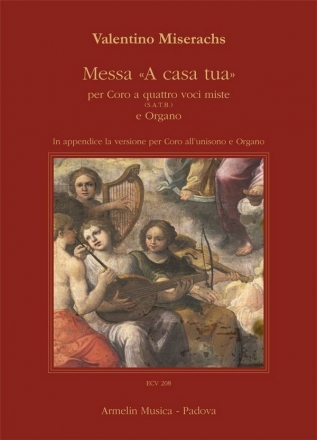 Valentino Miserachs, Messa A Casa Tua SATB and Organ Vocal Score