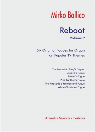 Mirko Ballico, Reboot. Volume 2 Orgel Buch