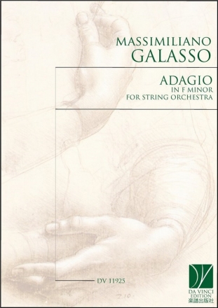 Massimiliano Galasso, Adagio in F minor, for String Orchestra String Orchestra Set