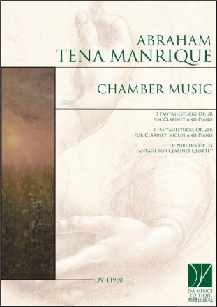 Abraham Tena Manrique, Chamber Music Clarinet and Violin Book & Part[s]