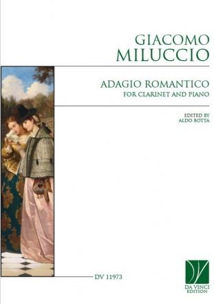 Giacomo Miluccio, Adagio Romantico, for Clarinet and Piano Klarinette und Klavier Buch