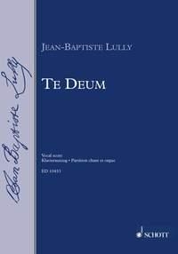 Te Deum Motett fr Soli, 2 Chre und Orchester Chorpartitur