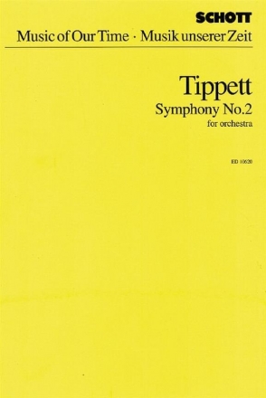 Tippett, Sir Michael Symphony No. 2 fr Orchester Studienpartitur