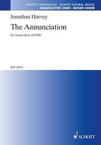 The Annunciation fr gemischten Chor (SATB) mit Orgel Partitur