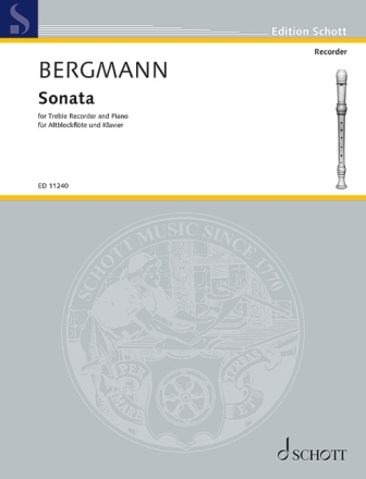 Sonata for treble recorder and piano