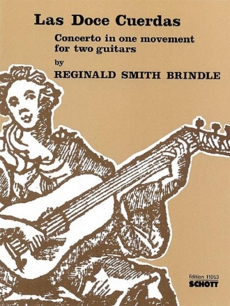 Smith Brindle, Reginald Las Doce Cuerdas fr 2 Gitarren Spielpartitur