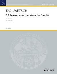 12 Lessons on the Viola da Gamba fr Tenor-Viola da gamba