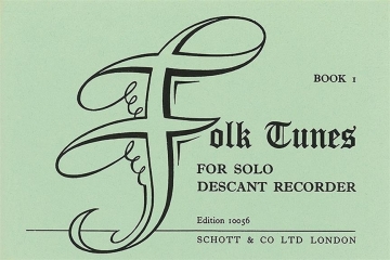 First Folk Tunes Vol. 1 fr Sopran-Blockflte