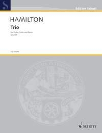 Hamilton, Iain Trio op. 25 fr Violine, Violoncello und Klavier Partitur und Stimmen