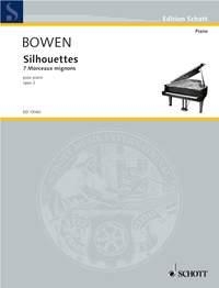 Bowen, York Silhouettes op. 2 fr Klavier