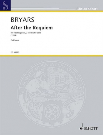 ED13275 After the Requiem for electric guitar, 2 violas and cello score