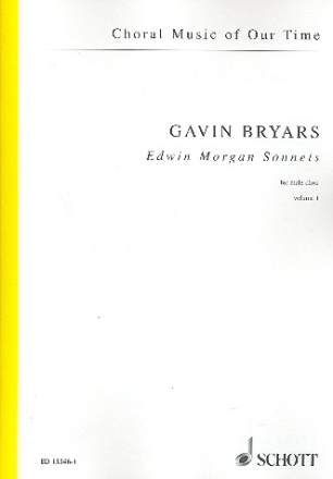 Edwin Morgan Sonnets vol.1 for male chorus a cappella score