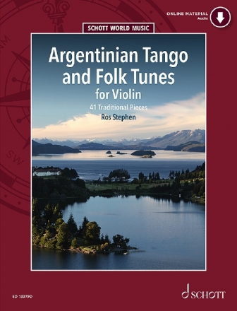 Argentinian Tango and Folk Tunes (+Online Audio) for 1-2 violins score