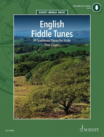 English Fiddle Tunes (+Online Audio) - 99 Traditional Pieces for violin